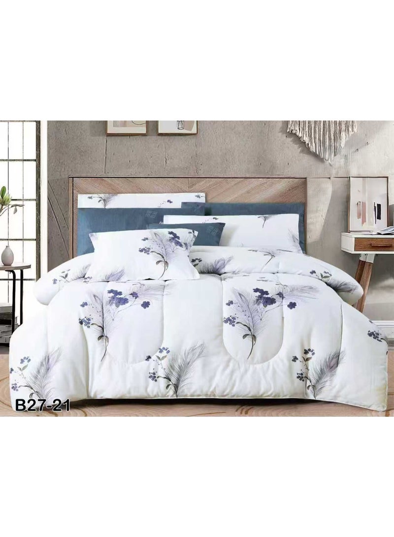 Luxury double bed sheet set made of royal microfiber, measuring 260*240 cm